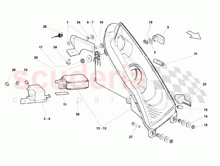 Photo of HEADLIGHT RH…