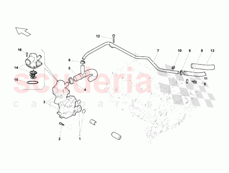 Photo of WATER THERMOSTAT BODY…