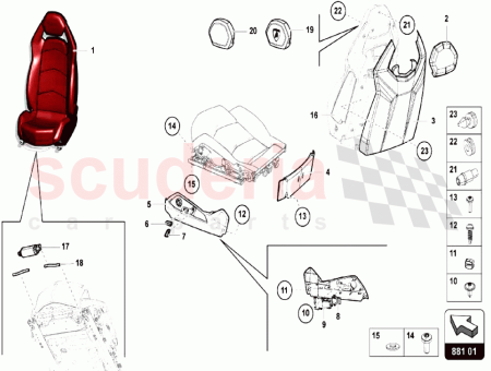 Photo of HEAD RESTRAINT COVER…