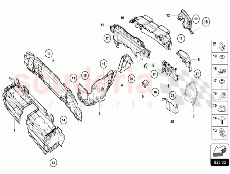 Photo of SOUND ABSORBER FOR REAR PANEL…