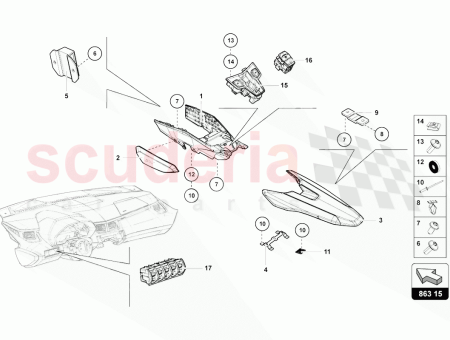 Photo of SIDE PANEL TRIM FOR CENTRE CONSOLE…