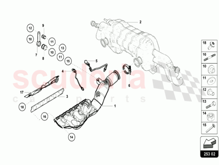 Photo of LEFT EXHAUST MANIFOLD…