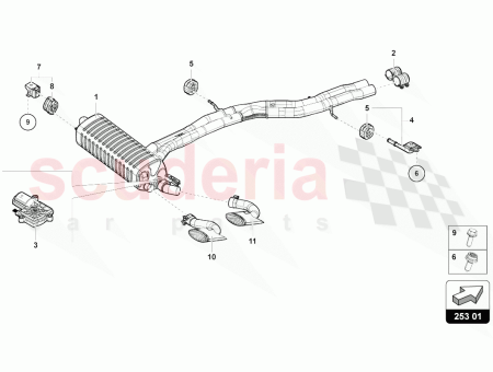 Photo of REAR SILENCER…