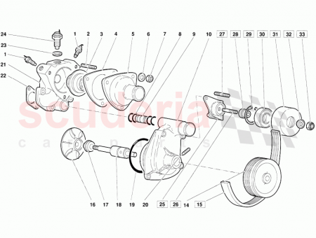 Photo of Water pump assy…