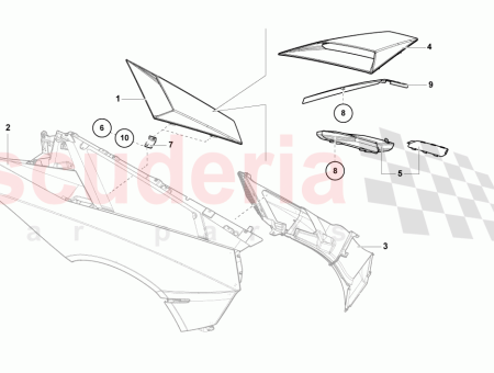 Photo of AIR INTAKE TRIM PLATE…