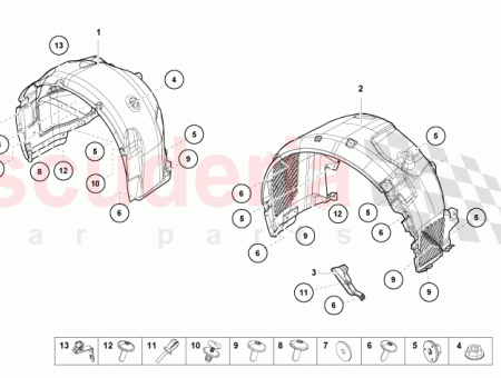 Photo of WHEEL HOUSING LINER…