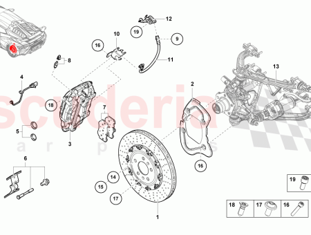 Photo of BRAKE CALIPER HOUSING…
