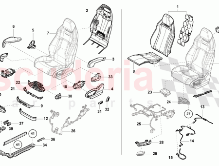 Photo of SWITCH FOR SEAT ADJUSTMENT…