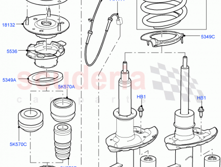 Photo of KIT SUSPENSION SPRING AND PAD…