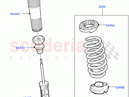 Photo of KIT SUSPENSION SPRING AND PAD…