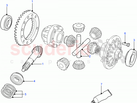 Photo of SHAFT DIFFERENTIAL PINION…
