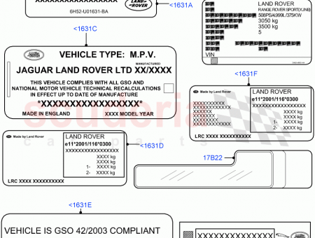 Photo of Label Vehicle Identification…