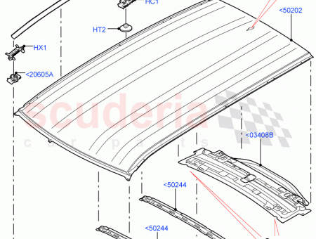 Photo of WEATHERSTRIP ROOF PANEL…
