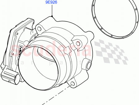Photo of THROTTLE BODY AND MOTOR…