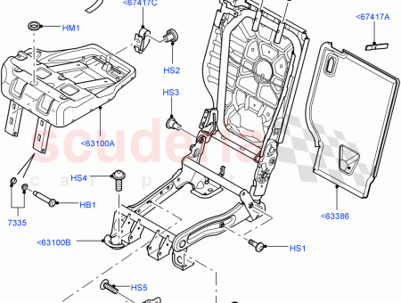 Photo of COVER REAR SEAT BRACKET…