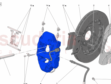 Photo of LH REAR CALIPER ASSEMBLY…