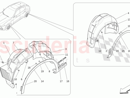 Photo of RH REAR WHEELHOUSE GUARD…