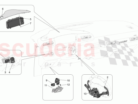 Photo of INSTRUMENT CLUSTER UPPER COVER ASSEMBLY…