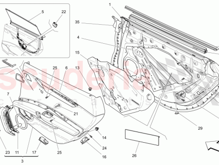 Photo of L H REAR GASKET…