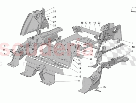 Photo of RH INTERNAL REAR SIDE MEMBER…