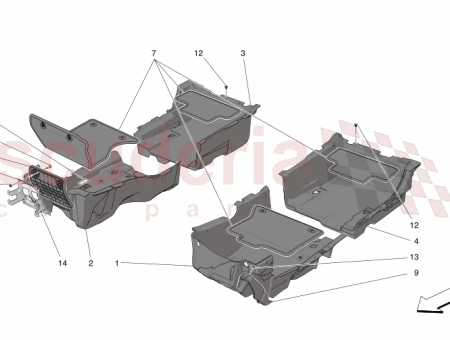 Photo of RH REAR PASSENGER COMPARTMENT FLOOR PANEL…