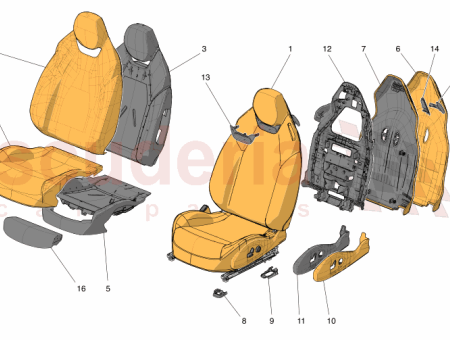 Photo of FRONT LH SEAT ASSEMBLY…