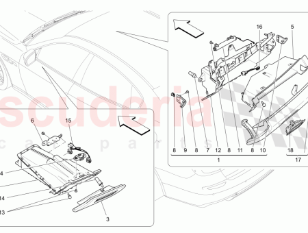 Photo of PASSENGER SIDE GLOVE BOX COMPARTMENT LED…