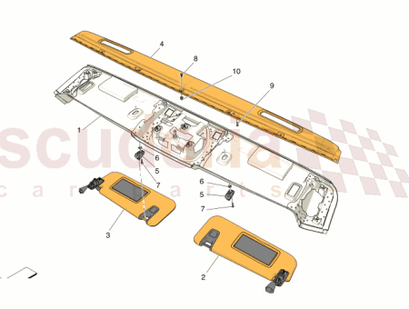 Photo of LH SUN SCREEN ASSEMBLY…