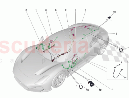 Photo of RH FRONT DOOR WIRING HARNESS…