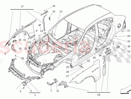 Photo of COMPLETE BODY SHELL…