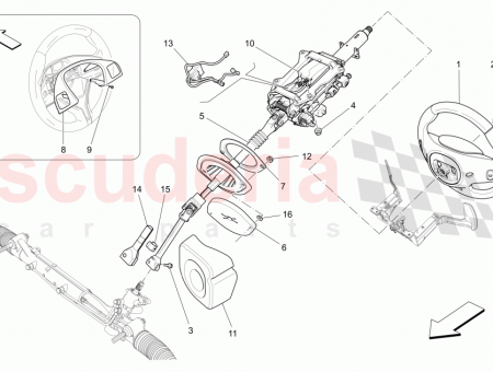 Photo of STEERING COLUMN ASSEMBLY STEERING COLUMN WITHOUT SHAFT LOCK…