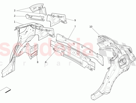 Photo of RH BODY SIDE FRAME ASSEMBLY…