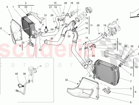 Photo of SLEEVE FROM TURBINE TO LH INTERCOOLER…