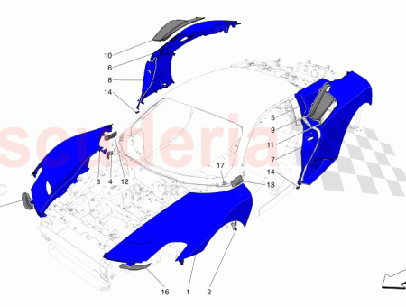 Photo of LH MUDGUARD BRACKET FIXING…
