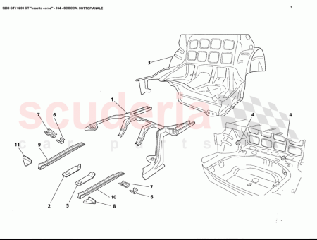 Photo of REAR CENTRAL FLOOR ASSY…