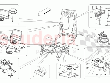 Photo of L H CUSHION SEAT BACK ADJUSTMENT JOYSTICK Comfort…