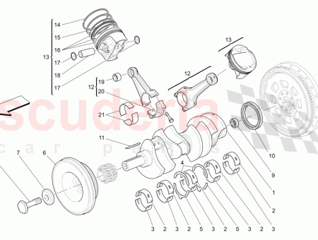 Photo of Upper Main Half Bearing Green…