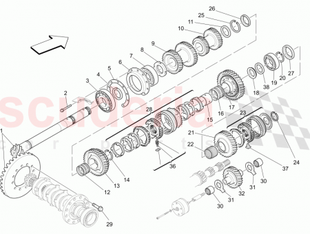 Photo of COMPLETE PINION FOR REVERSE GEAR…