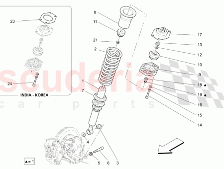 Photo of REAR SHOCK ABSORBER ASSEMBLY…