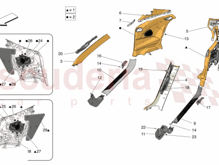 Photo of LH REAR PILLAR PROTECTION PANEL…