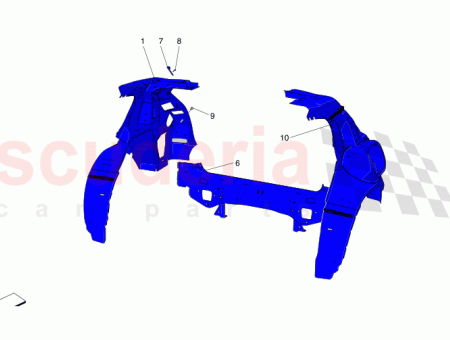 Photo of RH BODY SIDE FRAME ASSEMBLY…