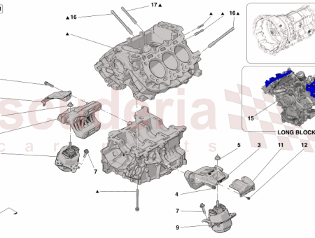 Photo of LONG BLOCK ENGINE M189…
