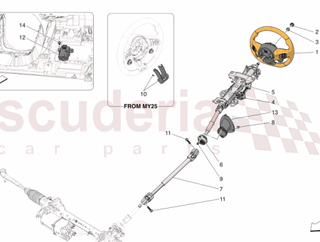 Photo of STEERING COLUMN ASSEMBLY…