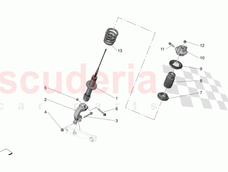 Photo of REAR SHOCK ABSORBER ASSEMBLY…