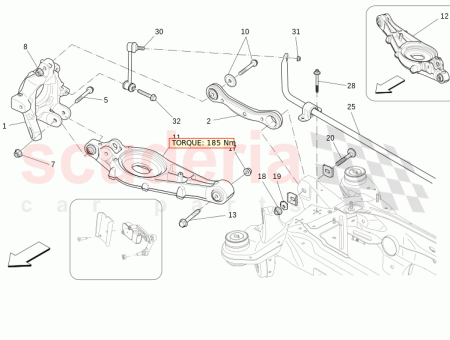 Photo of RH REAR HUB HOLDER ASSEMBLY…