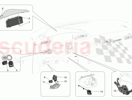 Photo of INSTRUMENT CLUSTER UPPER COVER ASSEMBLY…