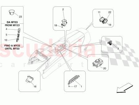 Photo of CONTROL TRIM ON GEARSHIFT LEVER…