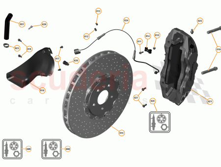 Photo of Duct Disc Cooling Carbon Front LH…