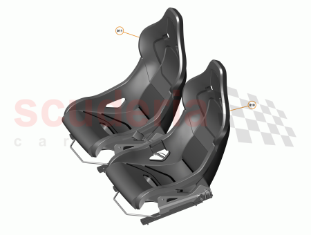 Photo of Sports Seat Wide Fixed Leather Passenger RHD 675LT…