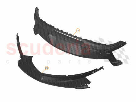 Photo of MSO Carbon Bumper Front Lower Camera For Carbon…